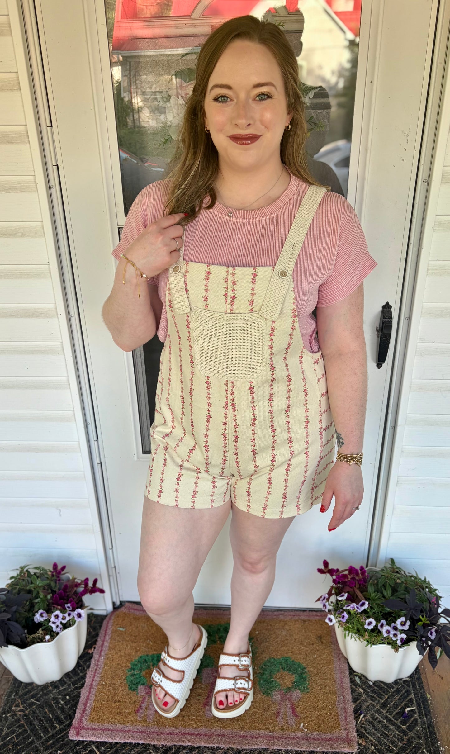 Floral Cotton Romper