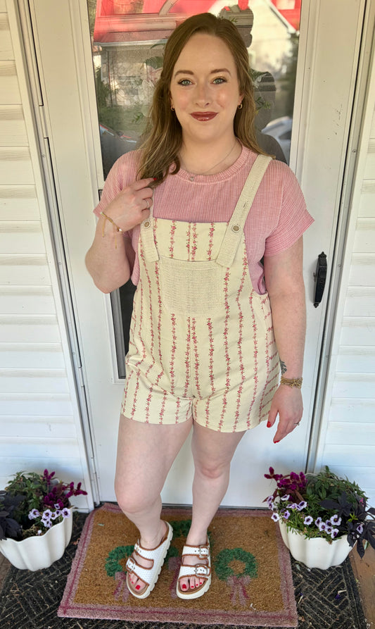 Floral Cotton Romper