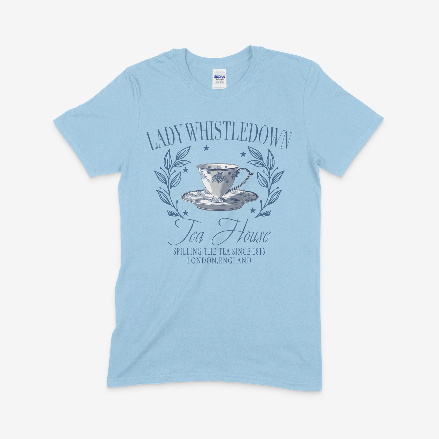 Lady Whistledown: Blue Tee