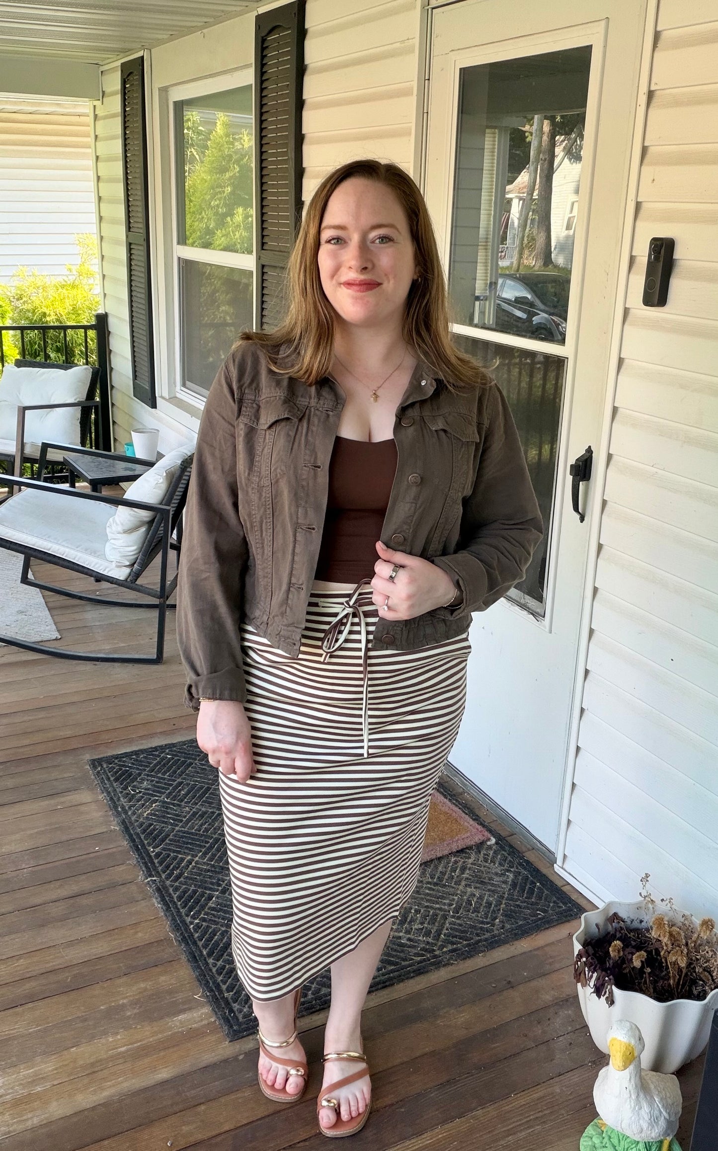 Jordan Knit Midi Skirt