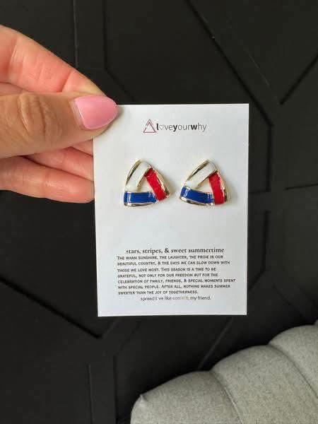 4th of July Earrings