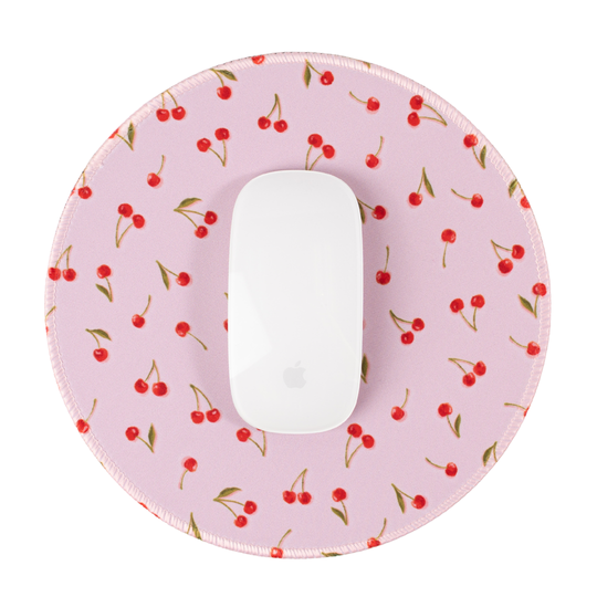 Pink Cherries Mousepad