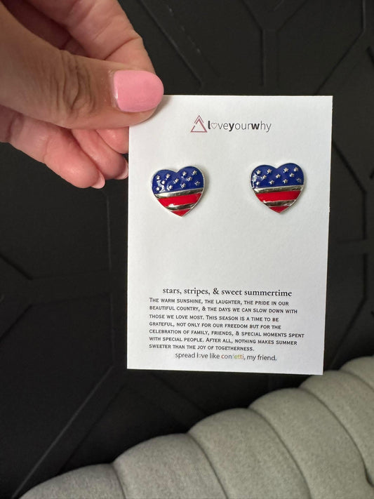 4th of July Earrings