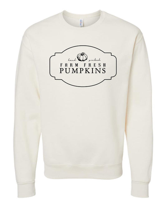 Farm Fresh Pumpkins Crewneck