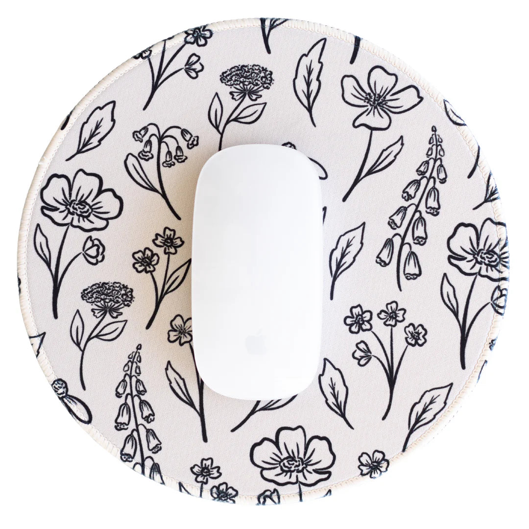 Pressed Florals Mousepad