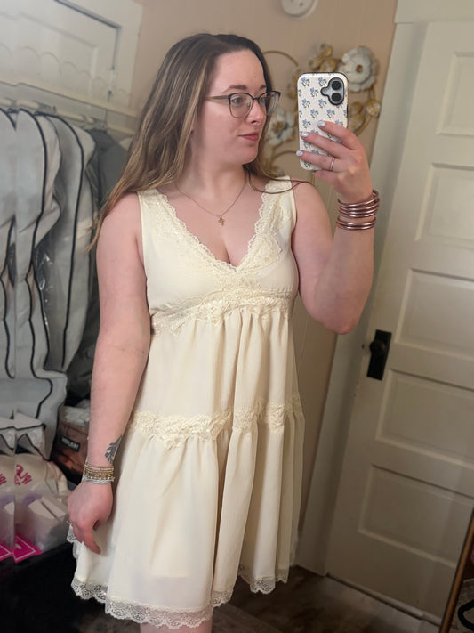 Hayden Lace Shift Dress