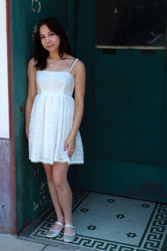 June Eyelet Dress