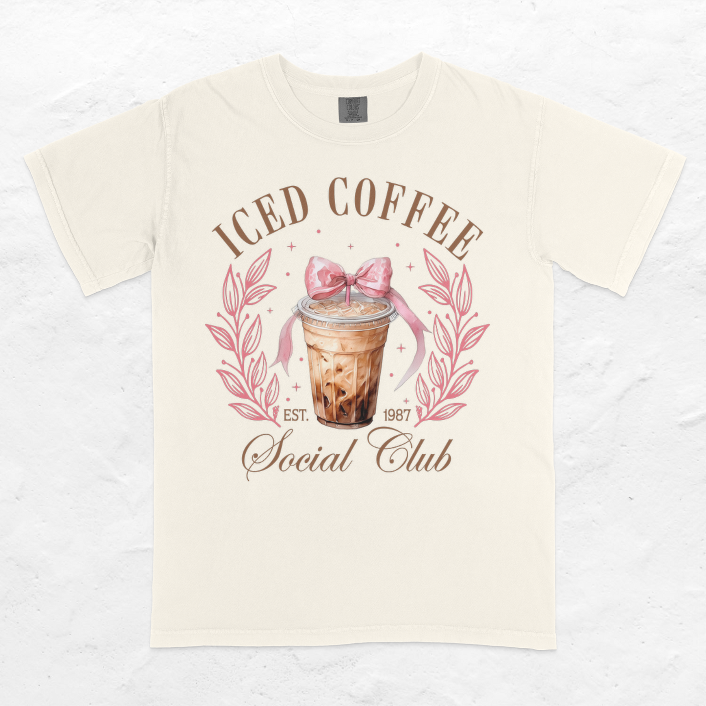 Iced Coffee Social Club Tee