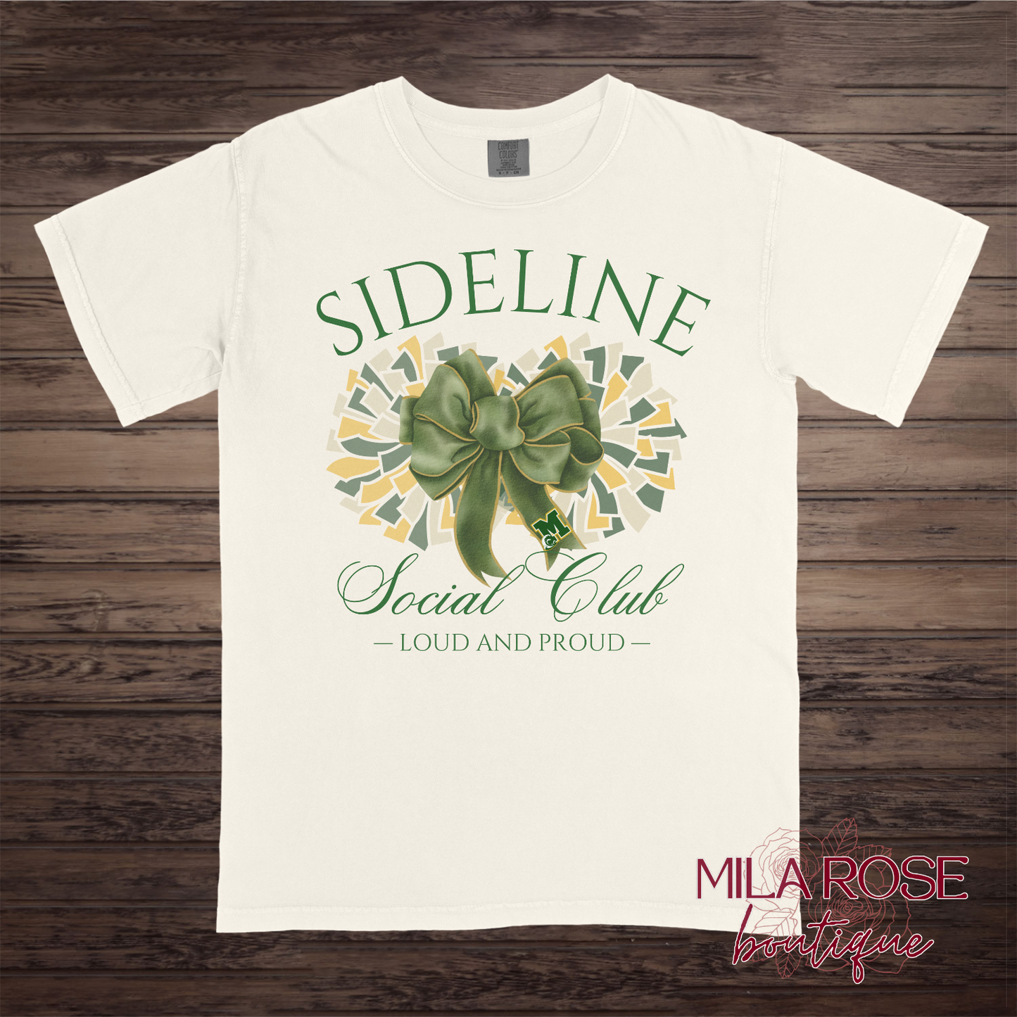 Mattoon Sideline Cheer Graphic Tee