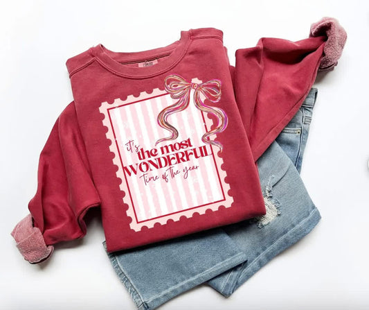 Most Wonderful Time Crewneck