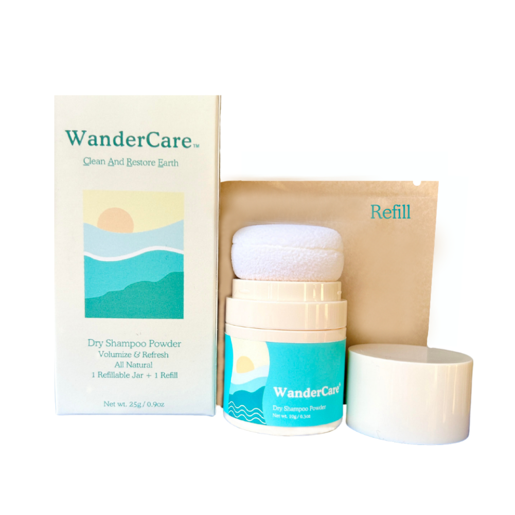 WanderCare Dry Shampoo Powder Starter Kit (All Hair Types)