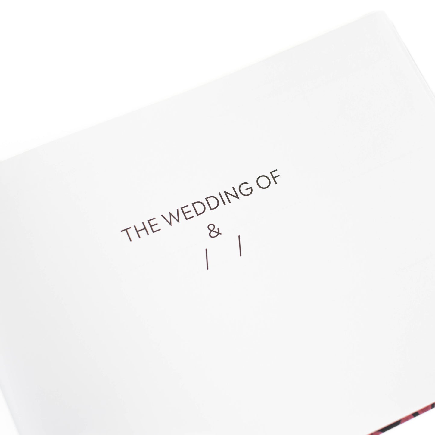 Wedding Guest Book