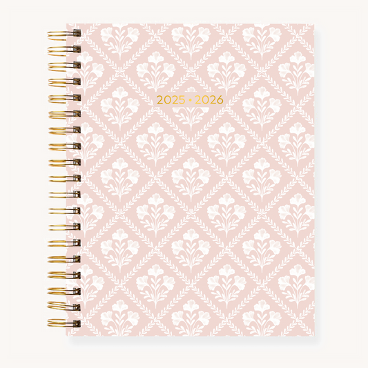 Pink Trellis Academic Planner