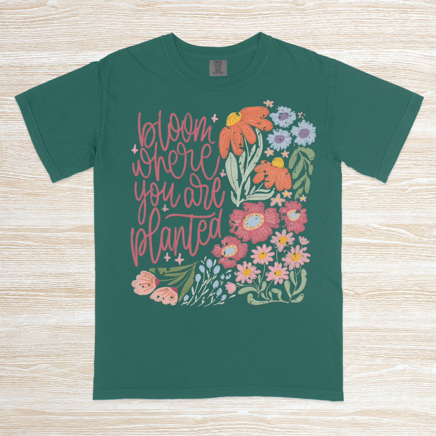 Boots & Blooms Graphic Tee