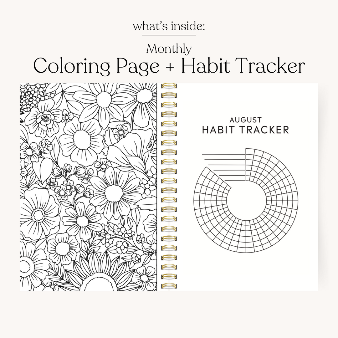 Pink Trellis Academic Planner