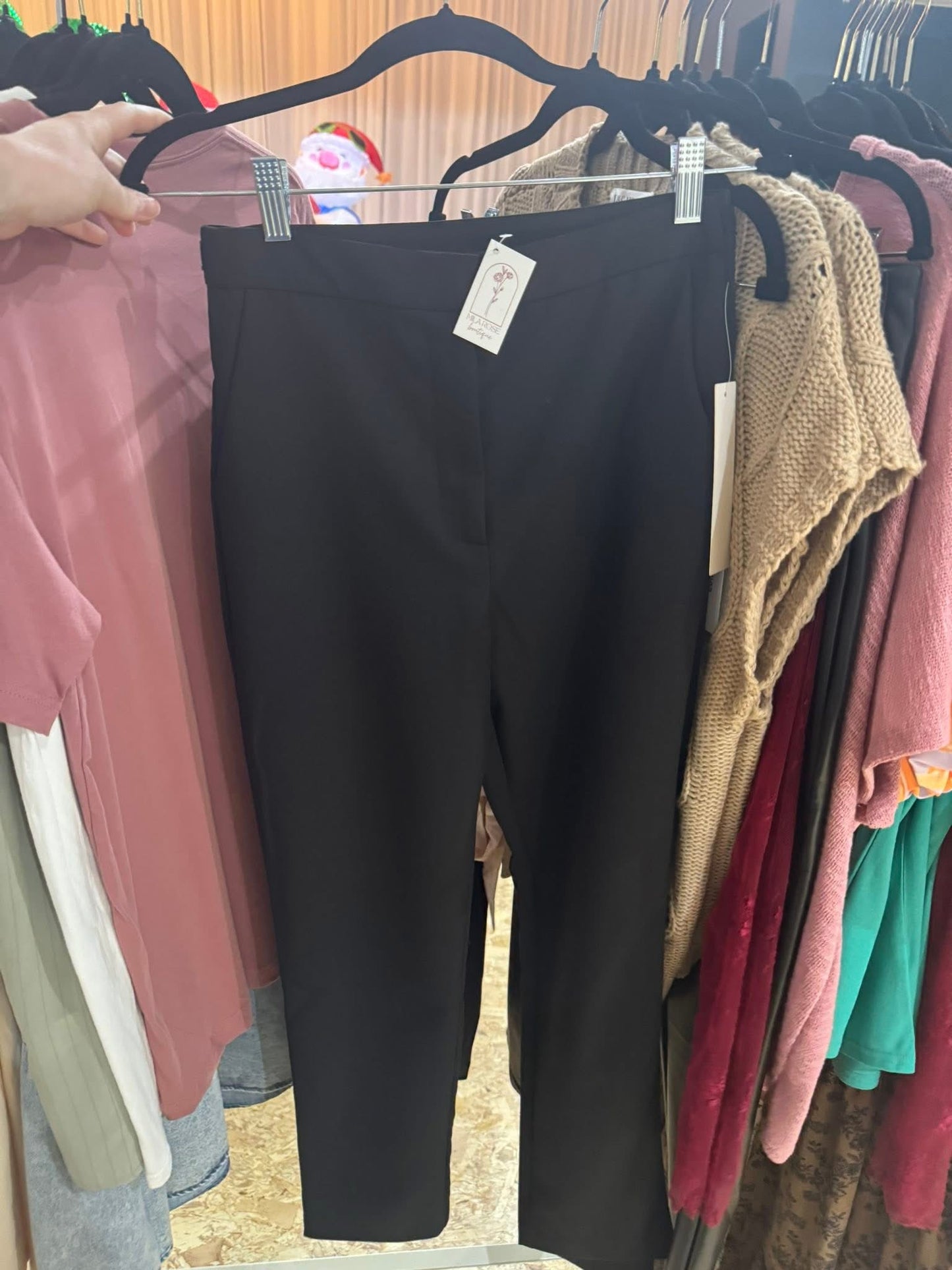Straight Fit Pixie Pants