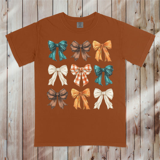 Fall Ribbons & Bows Tee