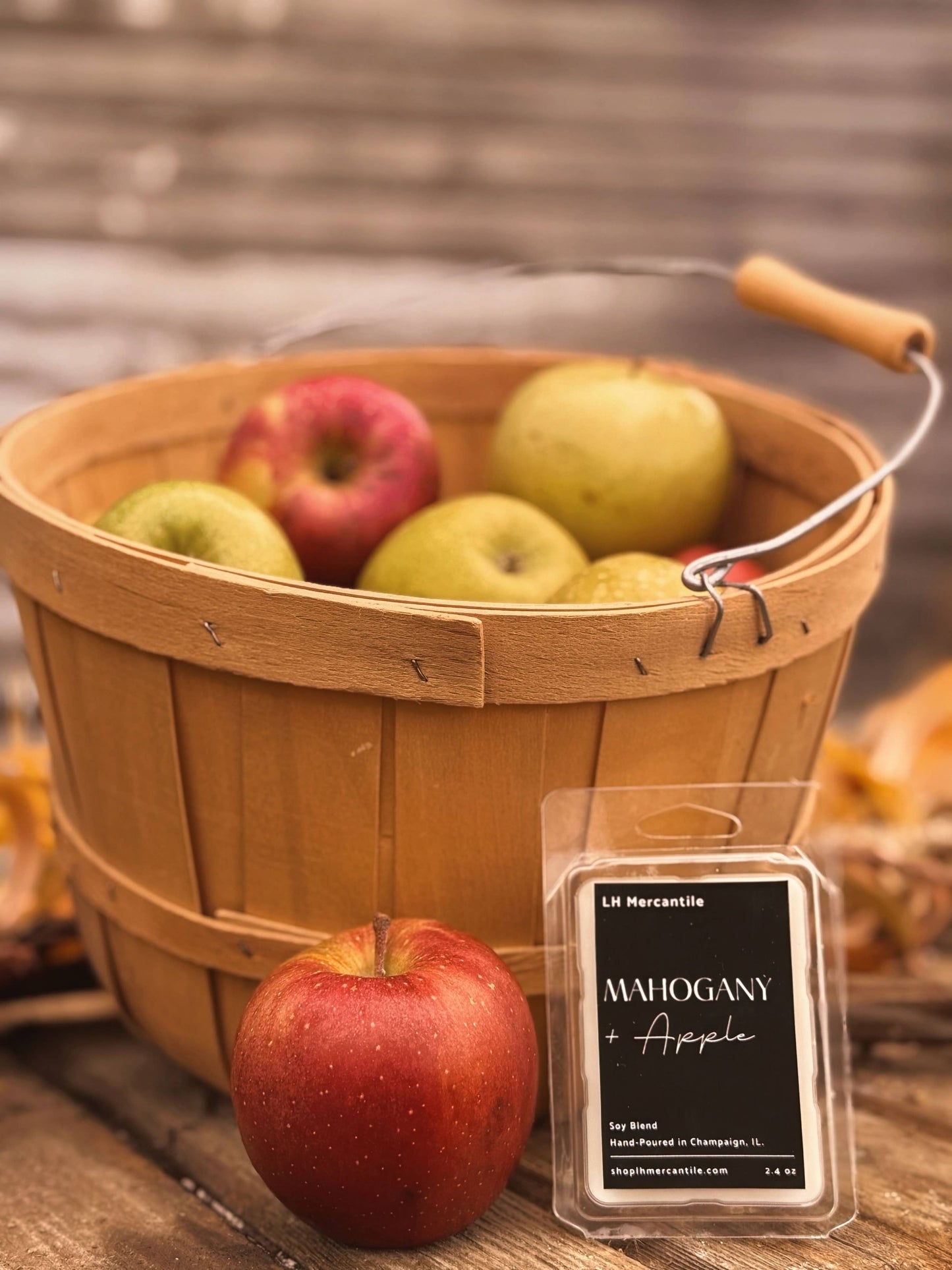 Mahogany + Apple Fall Candle