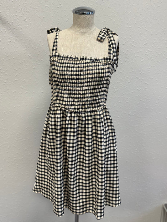 Gingham Smocked Dress