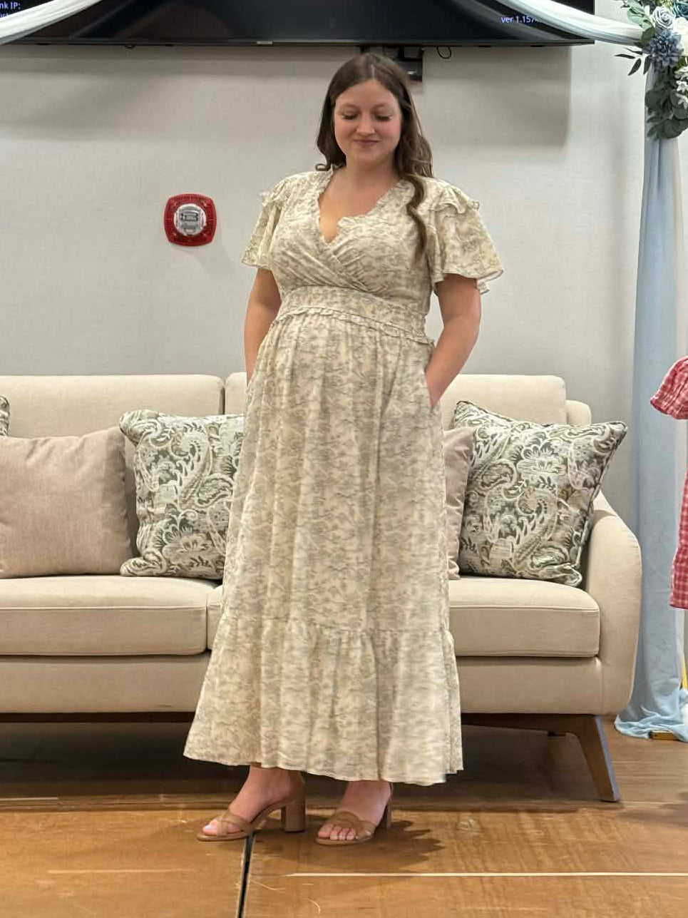 Eden Floral Maxi Dress