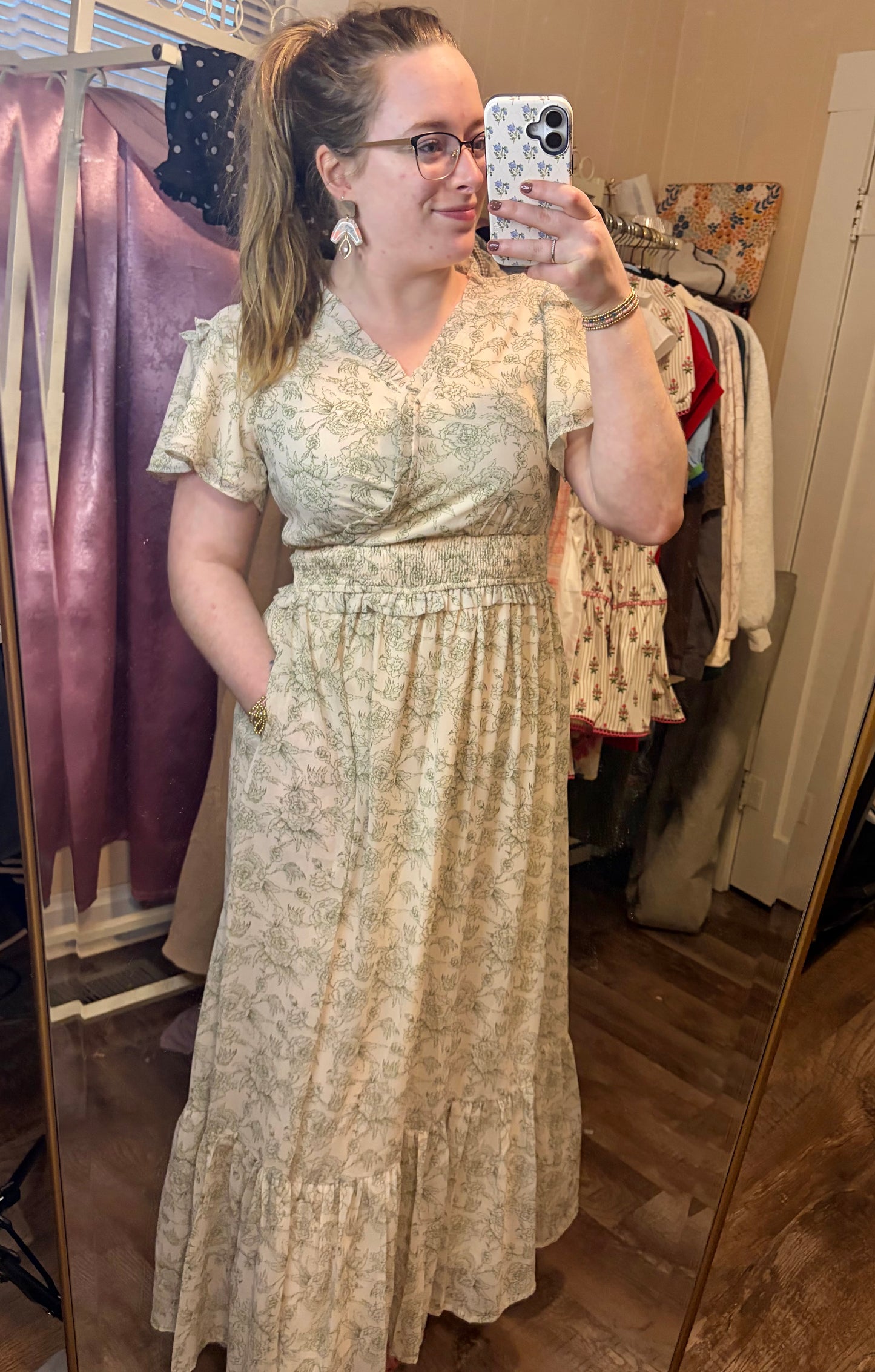 Eden Floral Maxi Dress