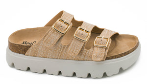 Three's Company Platform Sandal