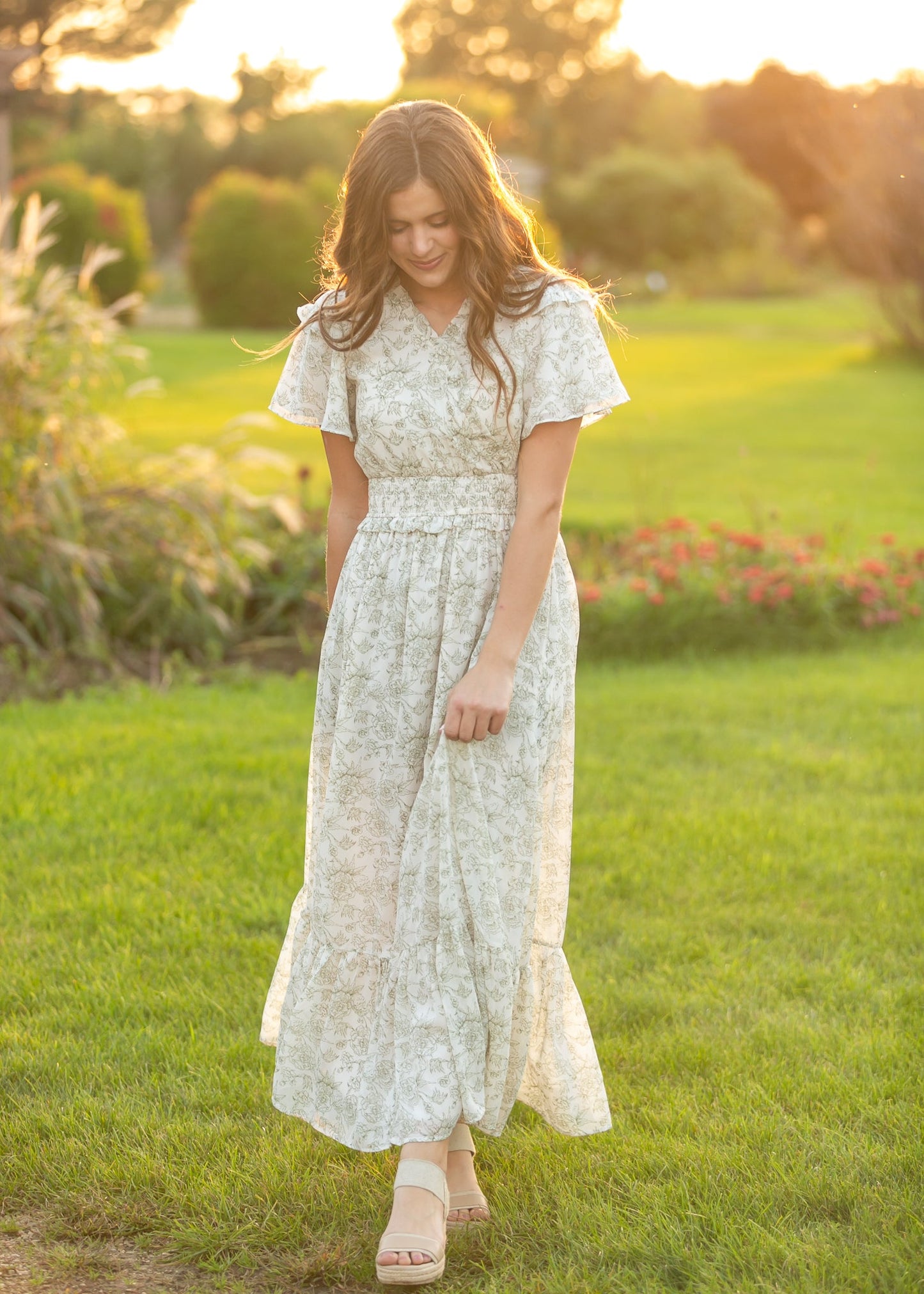 Eden Floral Maxi Dress