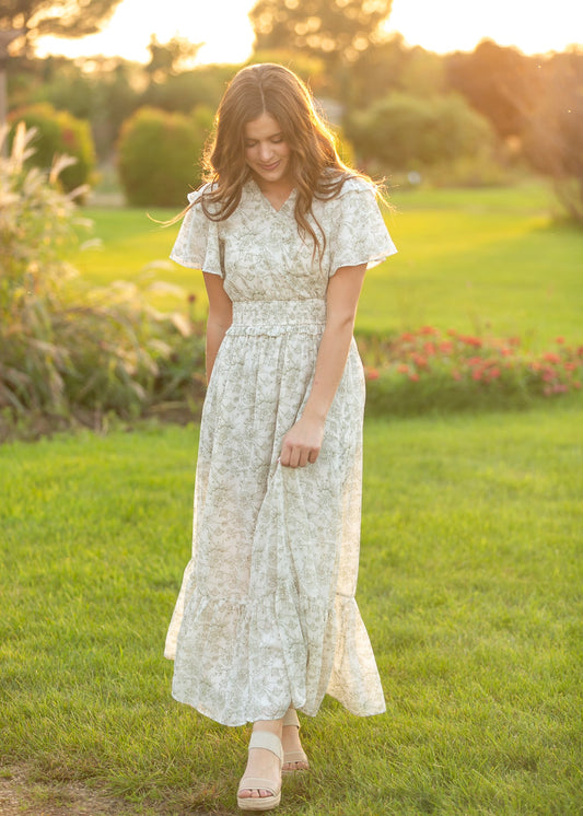 Eden Floral Maxi Dress