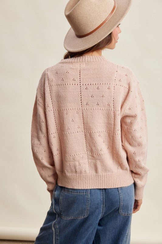 Floral Rose Cardigan