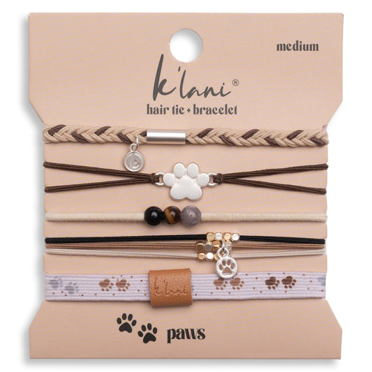Paws Hair Tie Bracelets