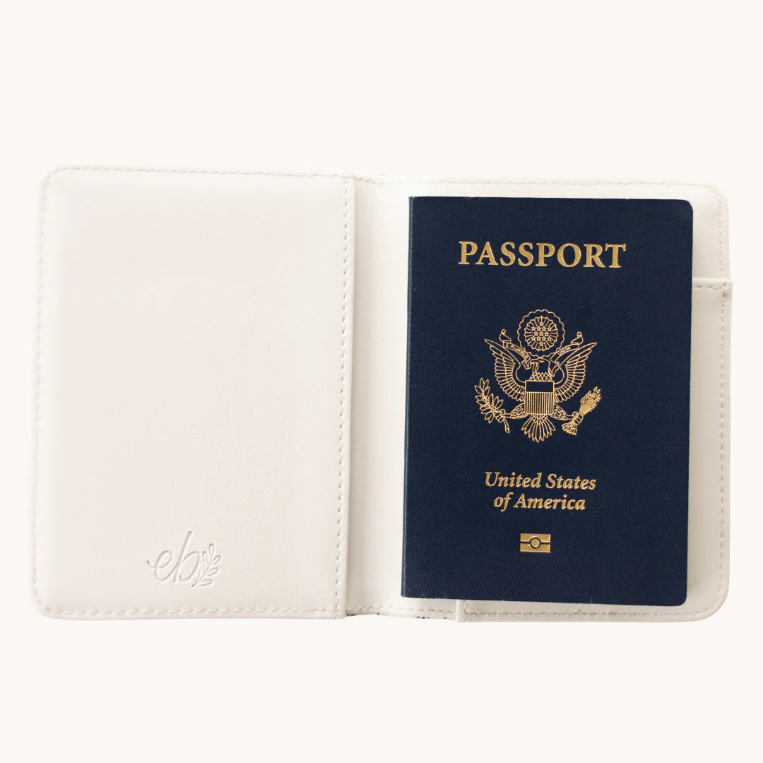 Pressed Florals Passport Cover