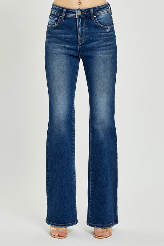 Risen Dark Wash Bootcut Jeans