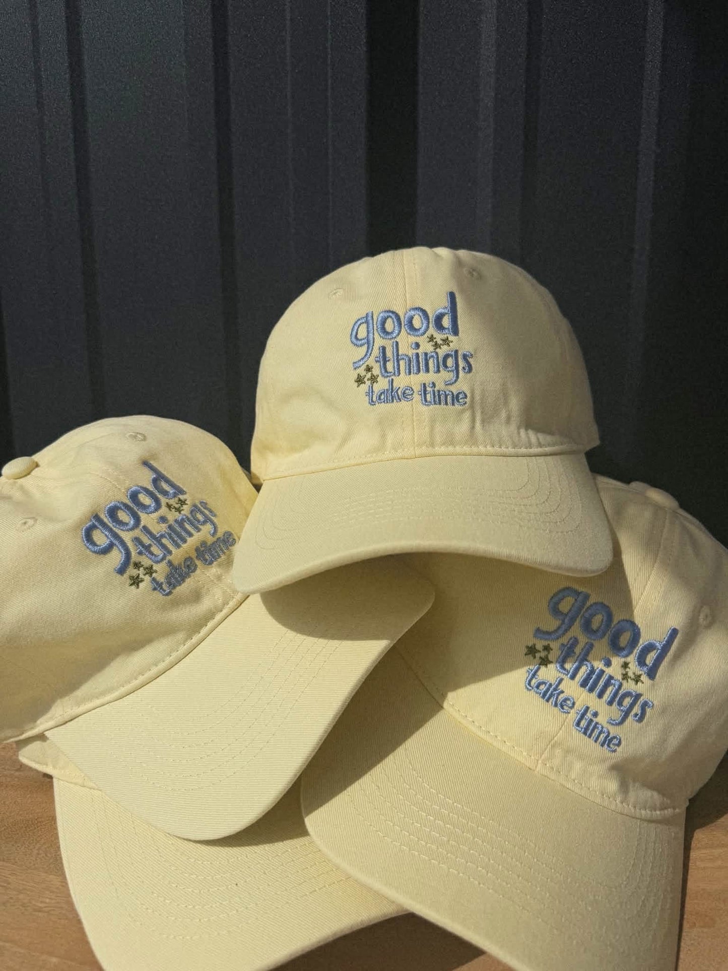 Good Things Take Time Ballcap