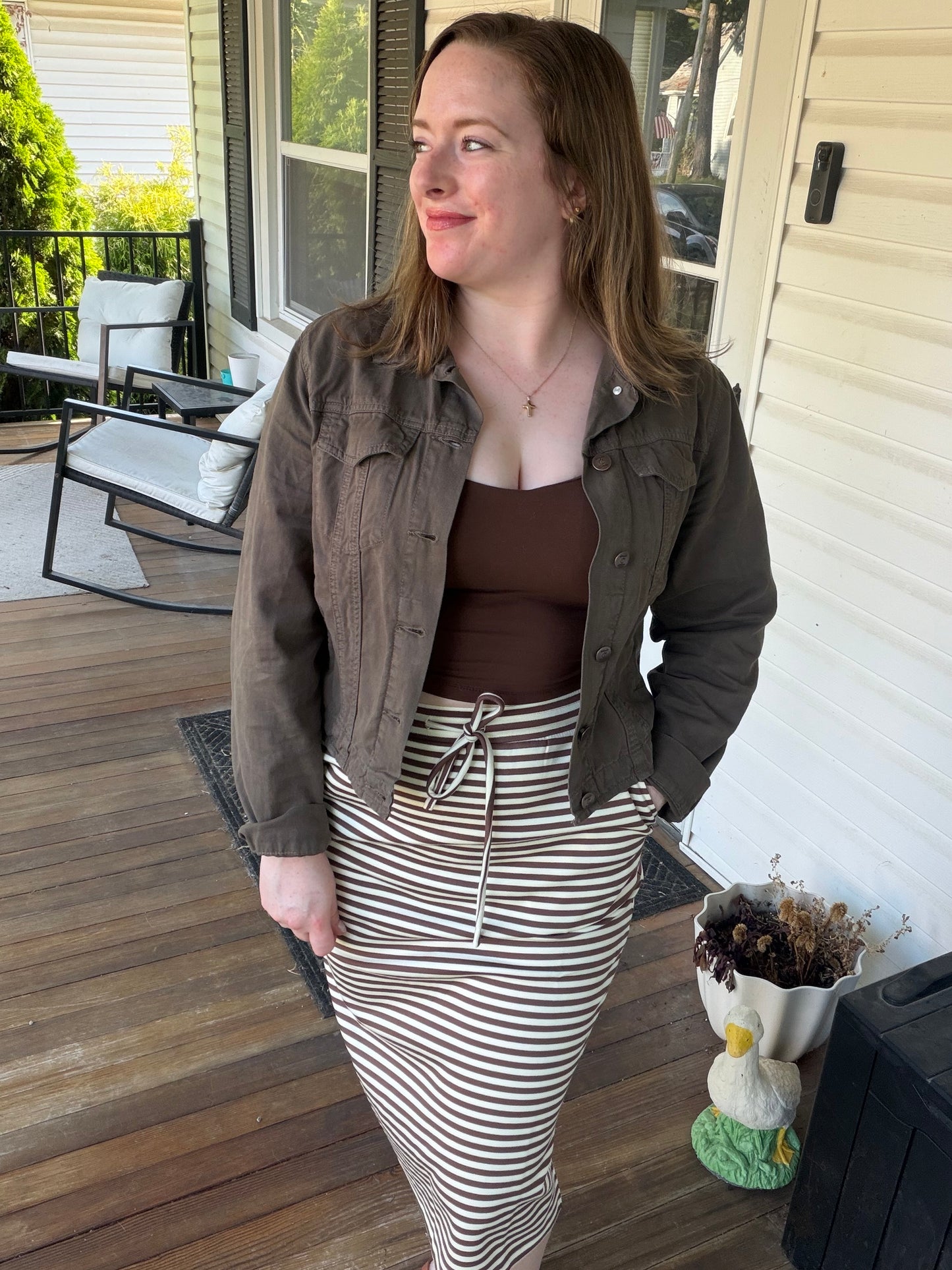 Jordan Knit Midi Skirt