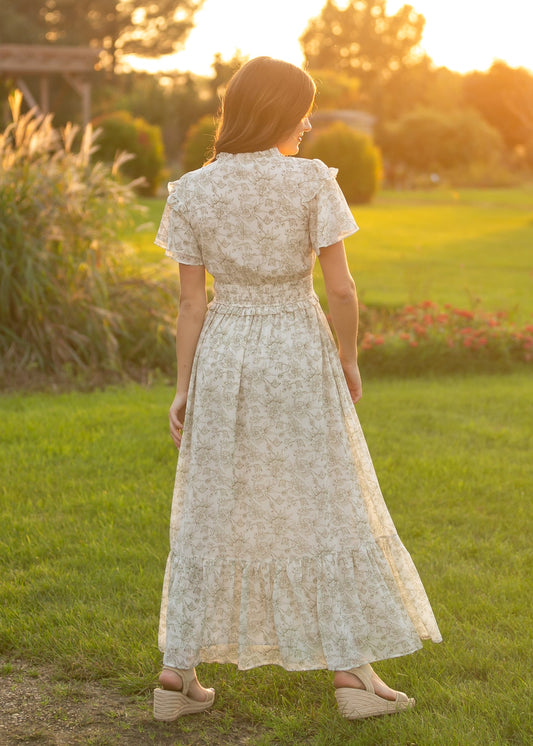 Eden Floral Maxi Dress