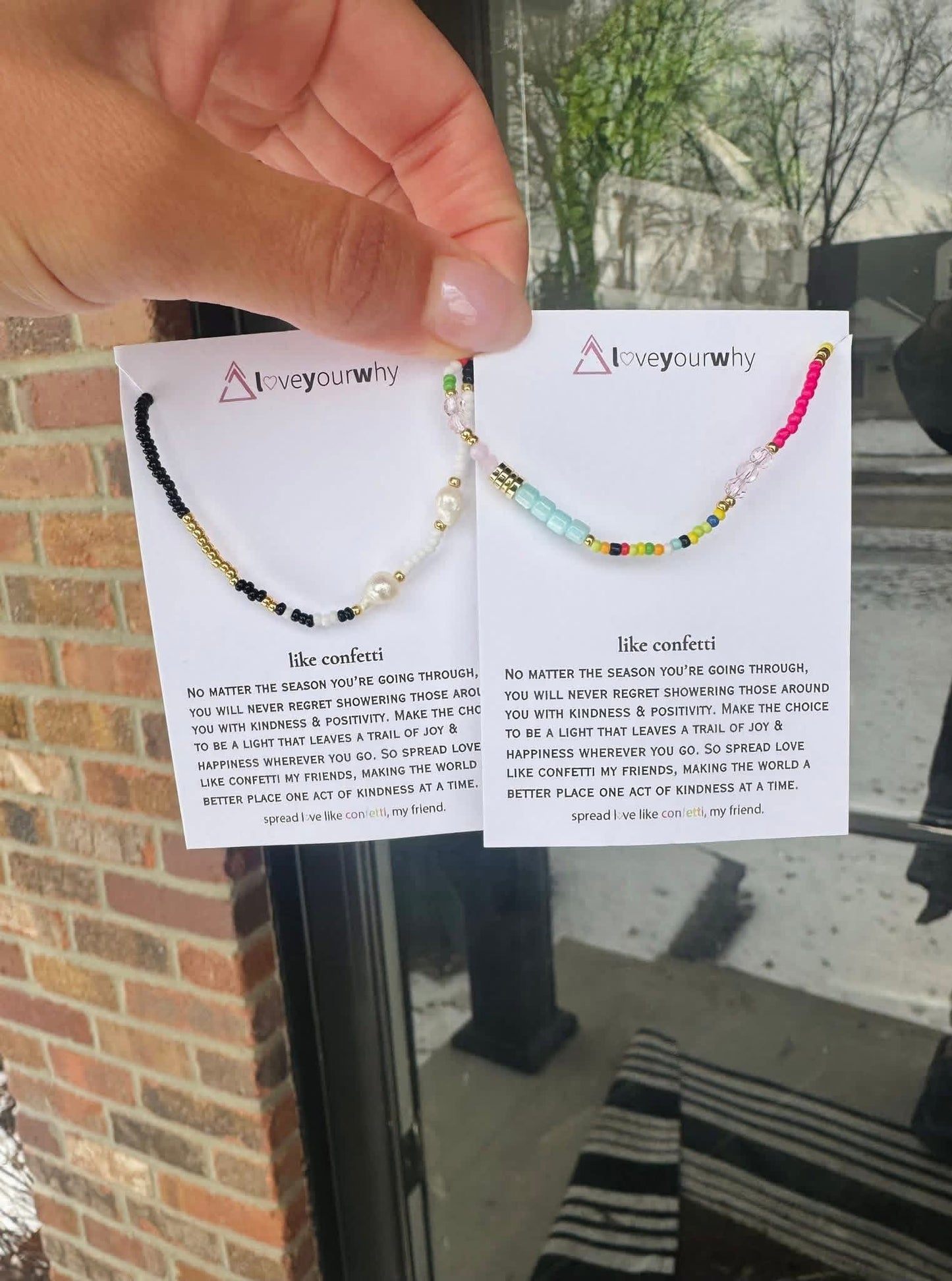 LYW Colorful Confetti Necklace