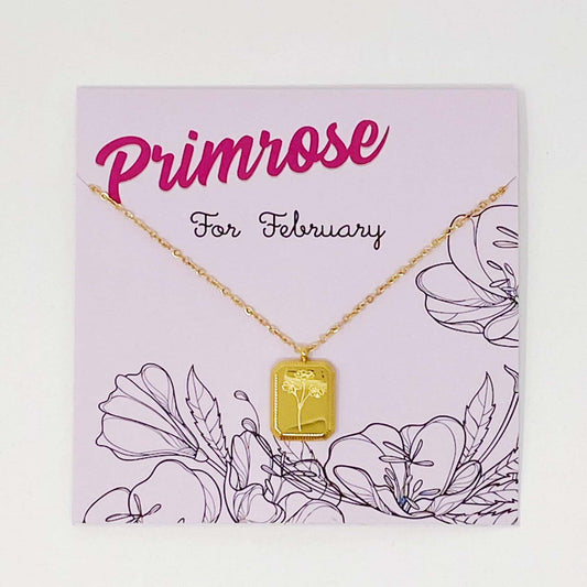Blooming Birth Month Necklaces