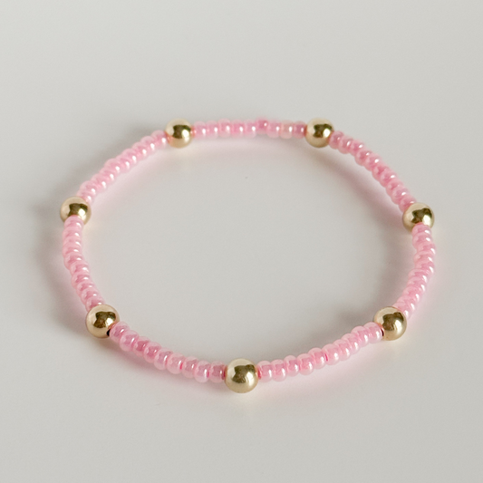 Pink Luster Abby Bracelet