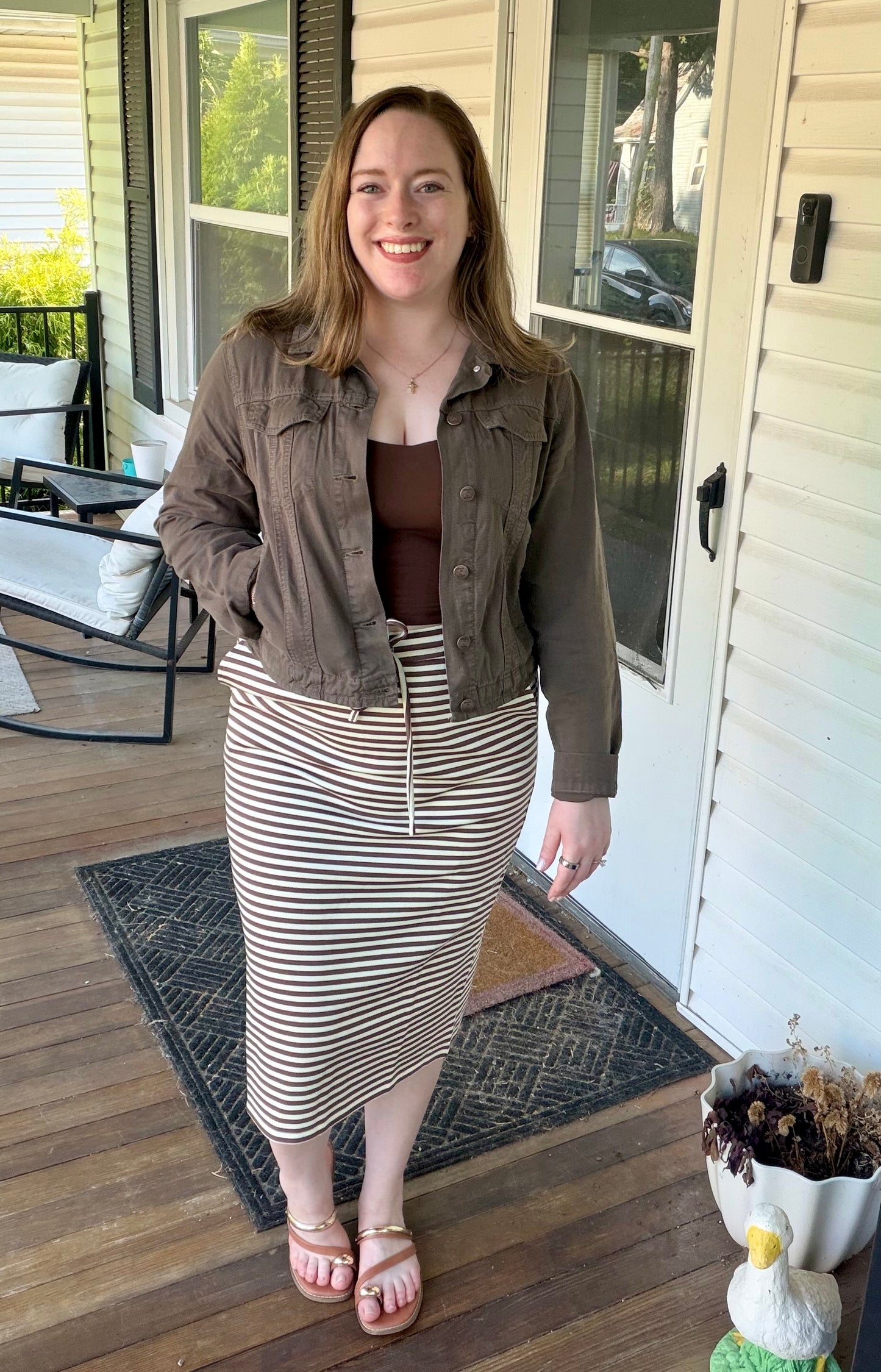 Jordan Knit Midi Skirt