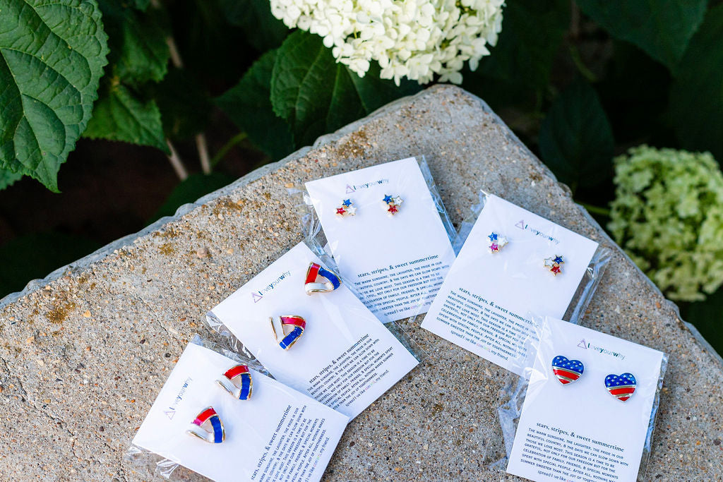 4th of July Earrings
