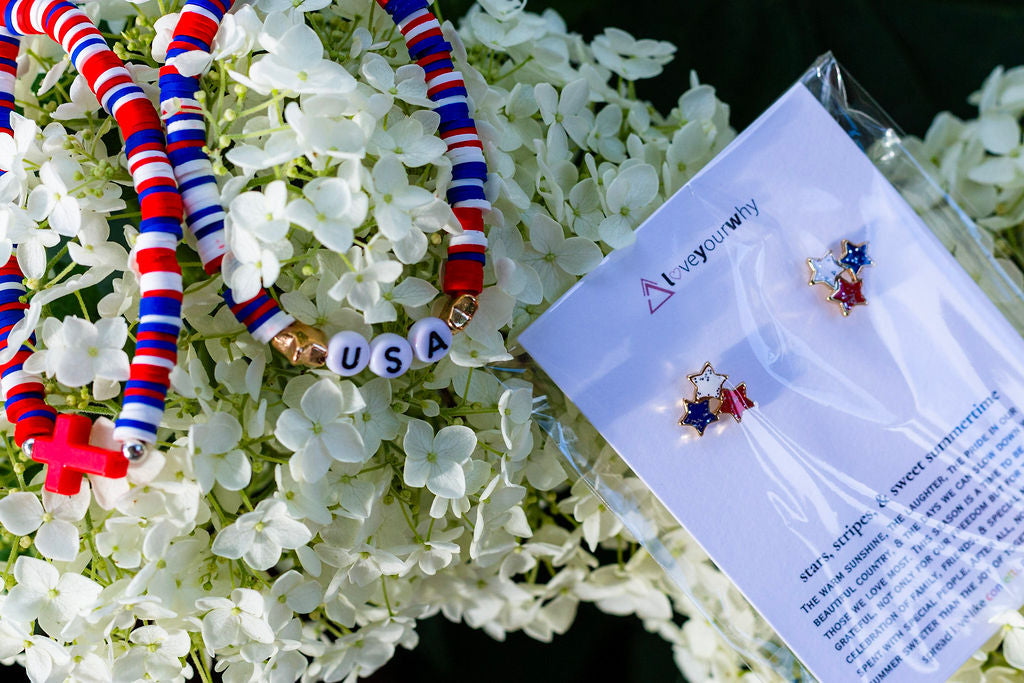 4th of July Earrings