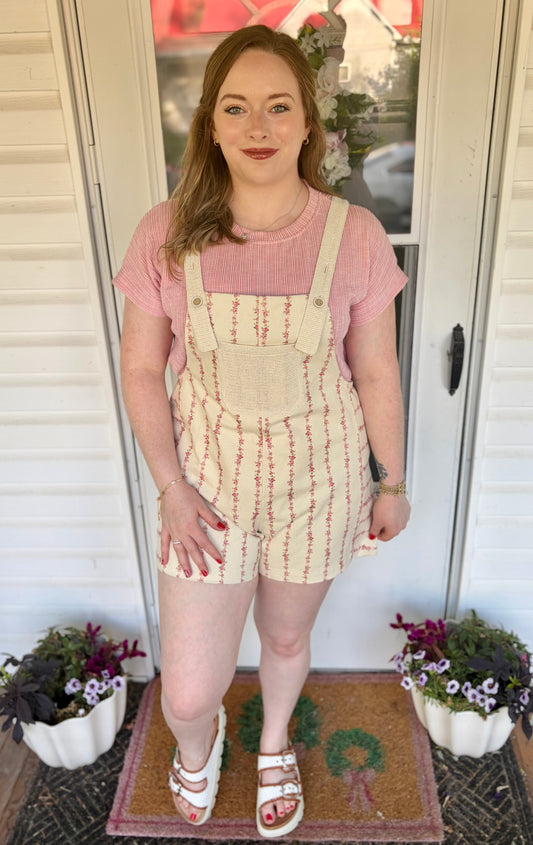 Floral Cotton Romper