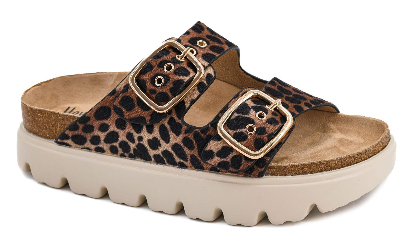 Rumor Has It Leopard Sandal