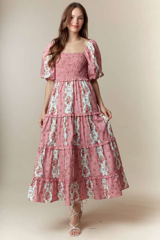 Mila Tiered Maxi Dress