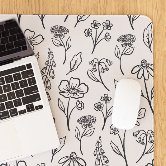 Pressed Florals Desk Pad