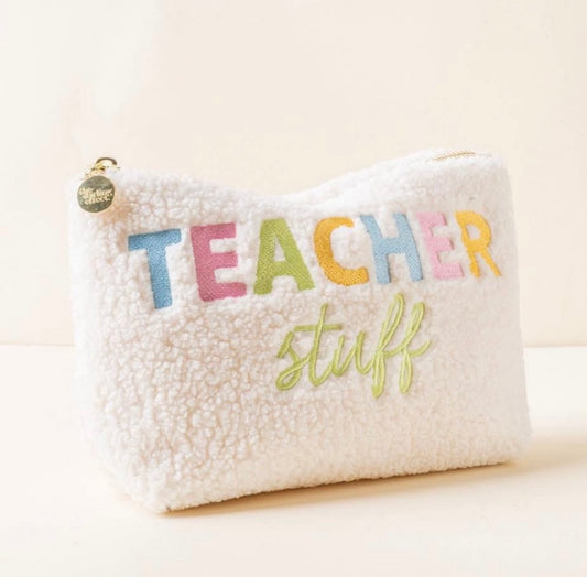 Teacher Stuff Teddy Pouch