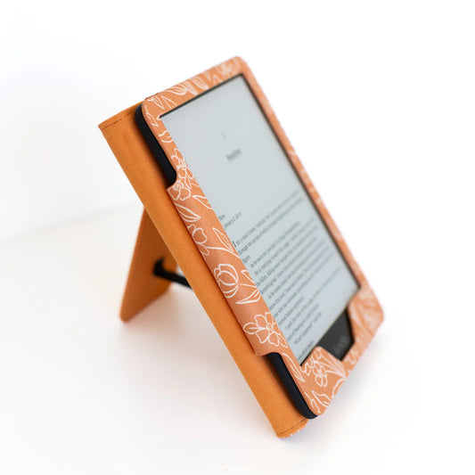 Terracotta Floral Kindle Case