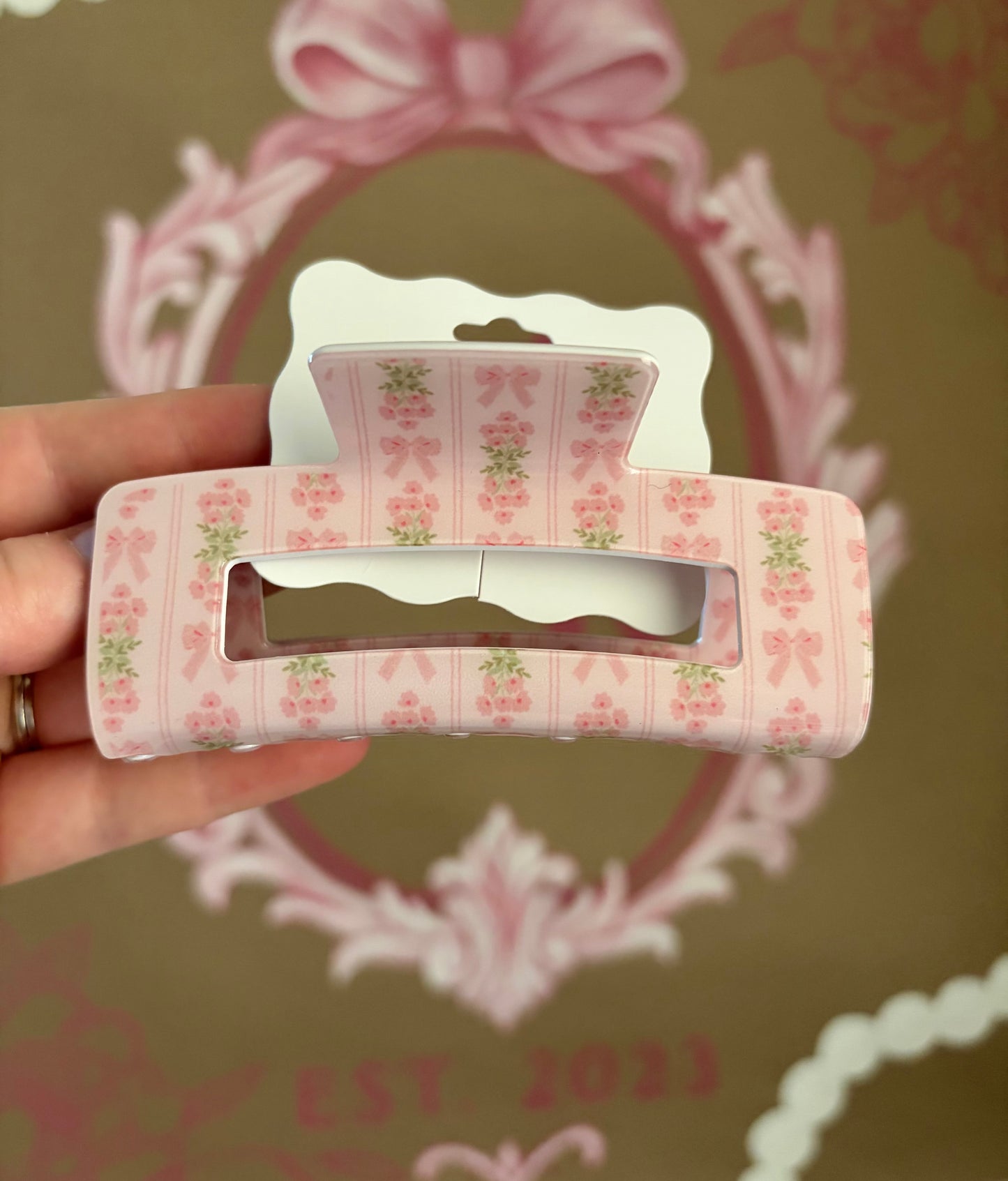 So Fancy Pink Claw Clip