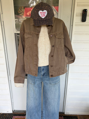 Shea Espresso Lightweight Jacket