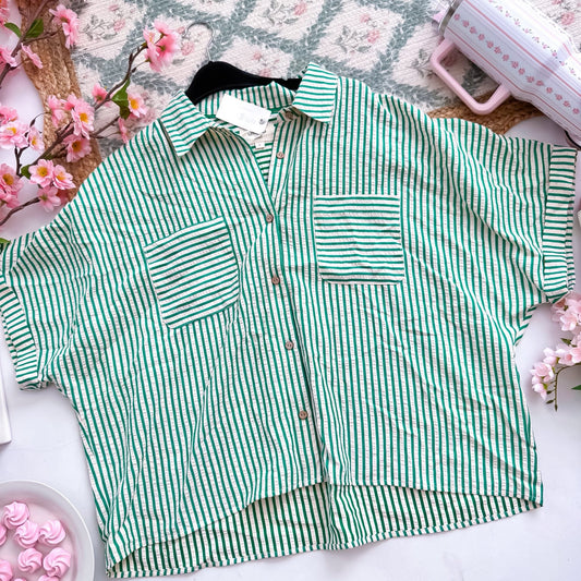 Spring Striped Blouse